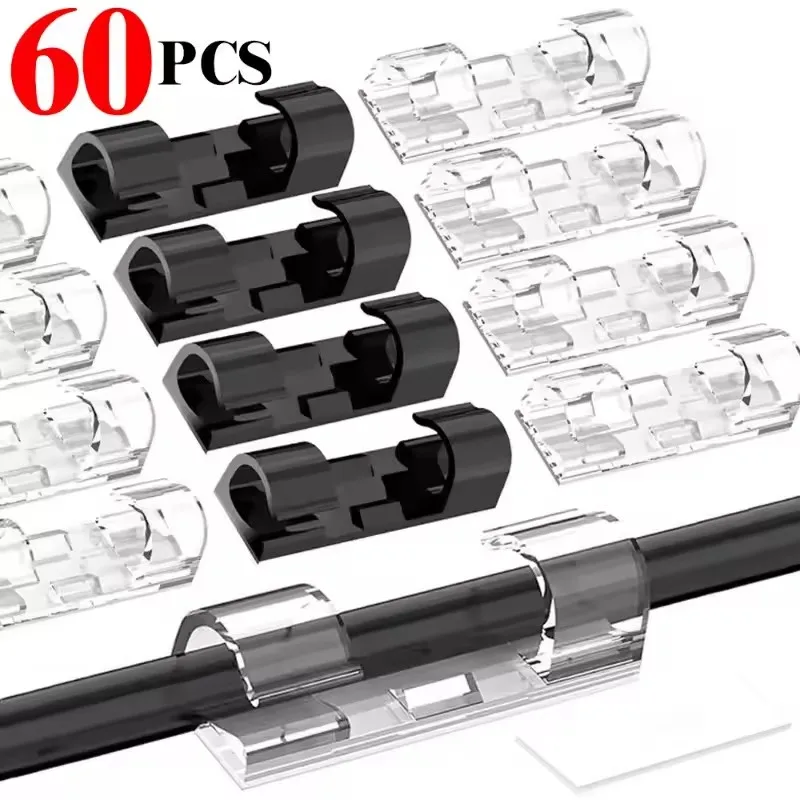 Car Cable Organizer - Органайзер для кабелей, самоклеящийся держатель для