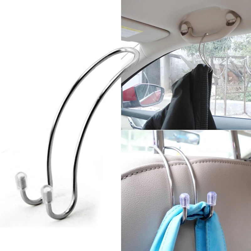 Car Accessories Hanging - 2 шт./набор Металлический крючок для автомобильного
