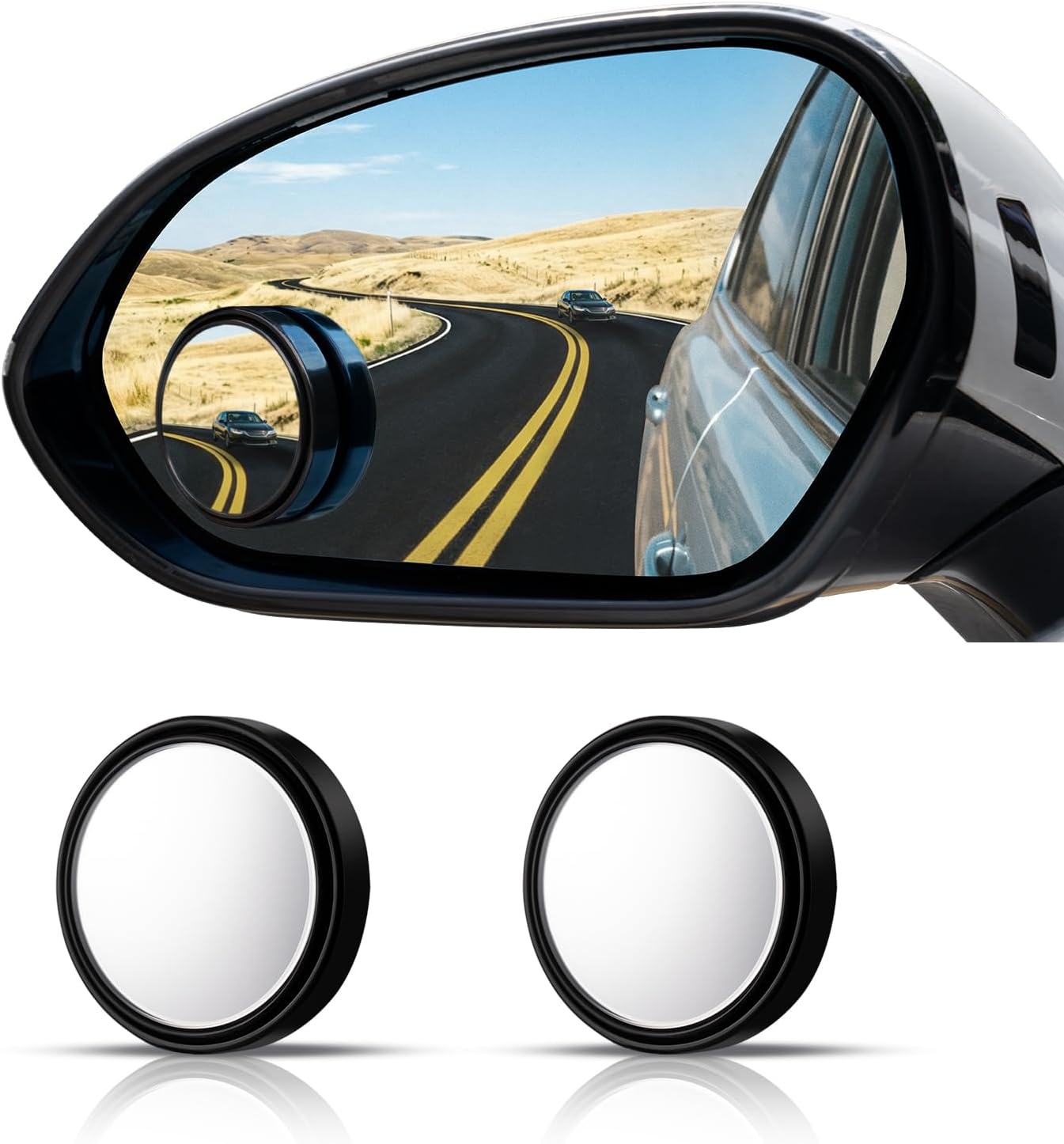 Car Blind Spot Mirror - Зеркало для слепых зон WildAuto Round,