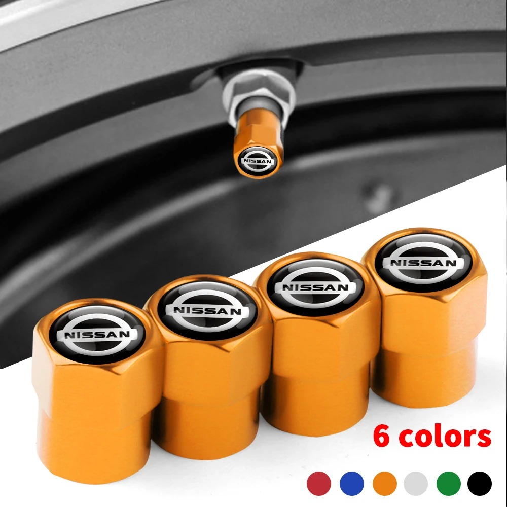 Car Accessories Nissan Xtrail - Комплект из 4 металлических колпачков для