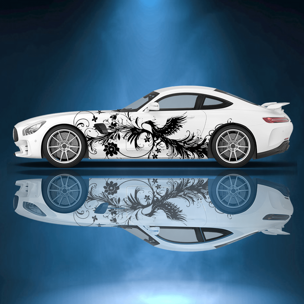 Виниловые наклейки Divine Phoe – обзор и цена Car Accessories Phoenix