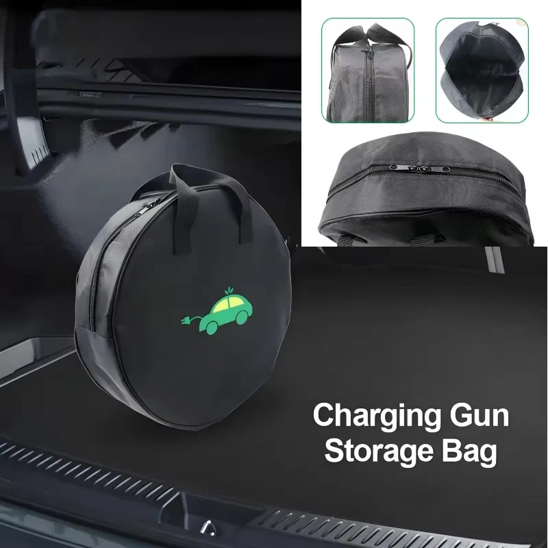 Прочная круглая сумка для хран – обзор и цена Car Cable Organizer