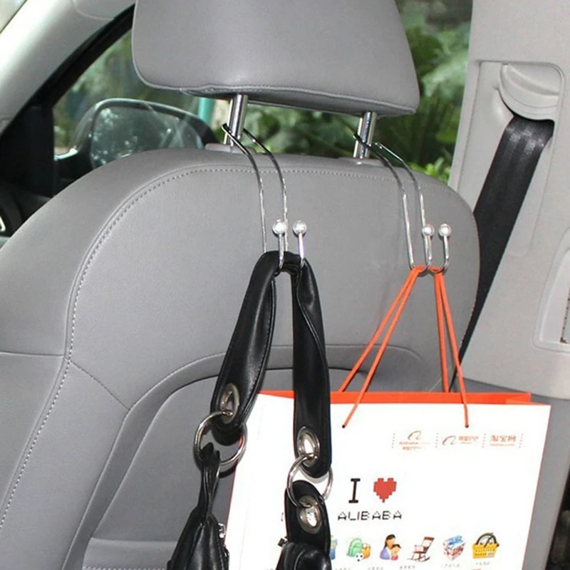 2 шт./набор Металлический крюч – обзор и цена Car Accessories Hanging