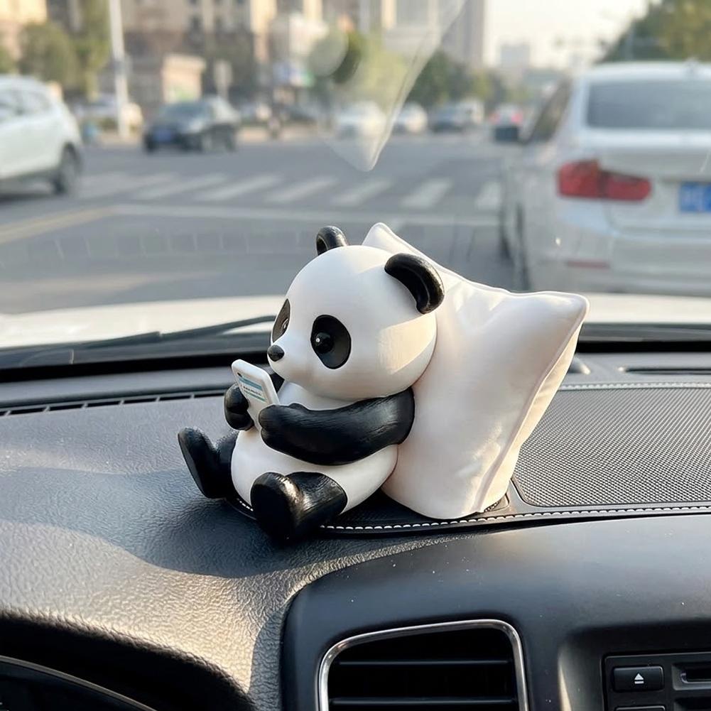 Мультяшная фигурка панды, укра – обзор и цена Car Accessories Oman