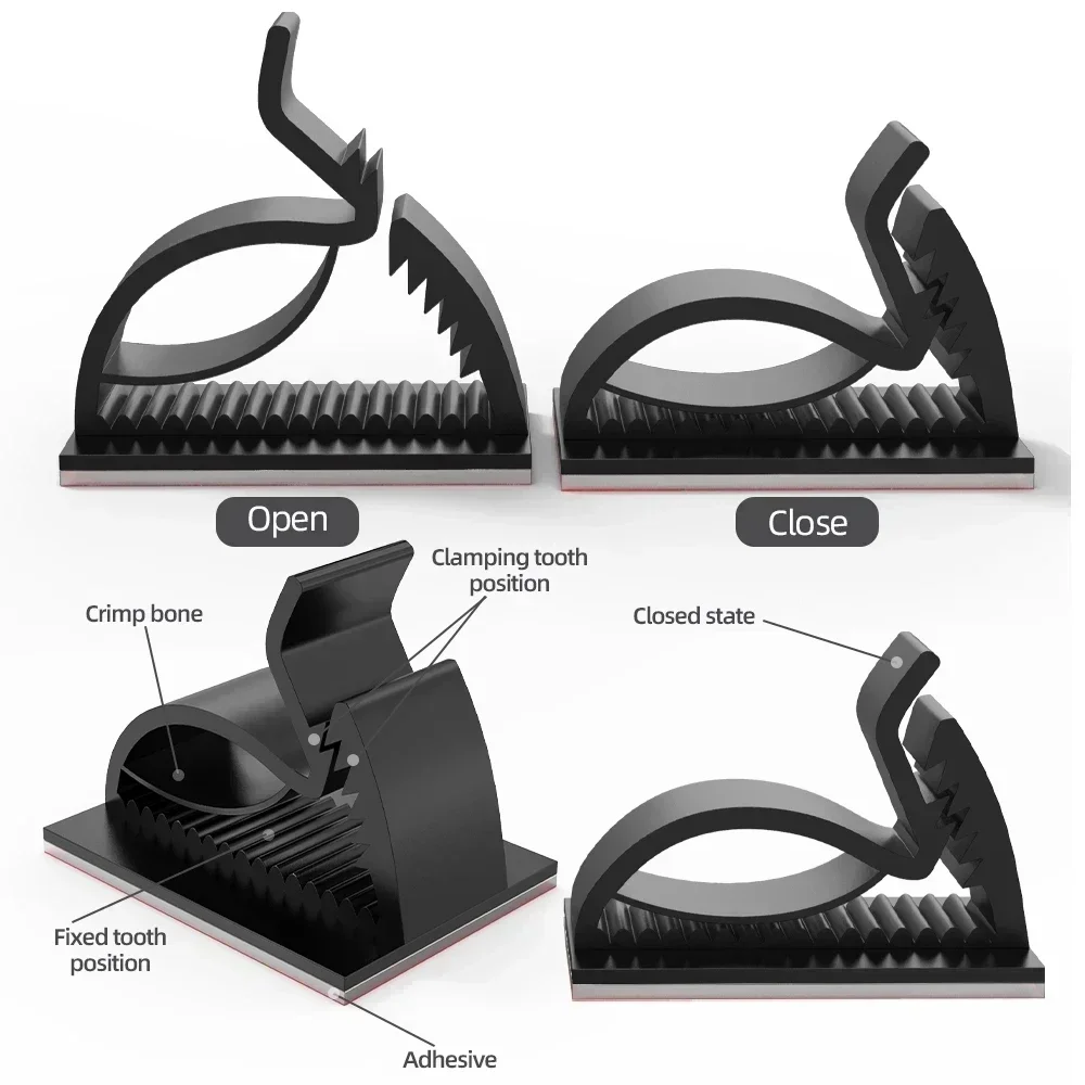 Клейкий органайзер для USB-каб – обзор и цена Car Cable Organizer