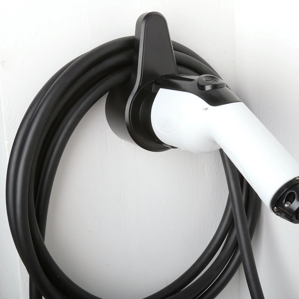 EV тип 1 J1772 Держатель заряд – обзор и цена Car Cable Organizer